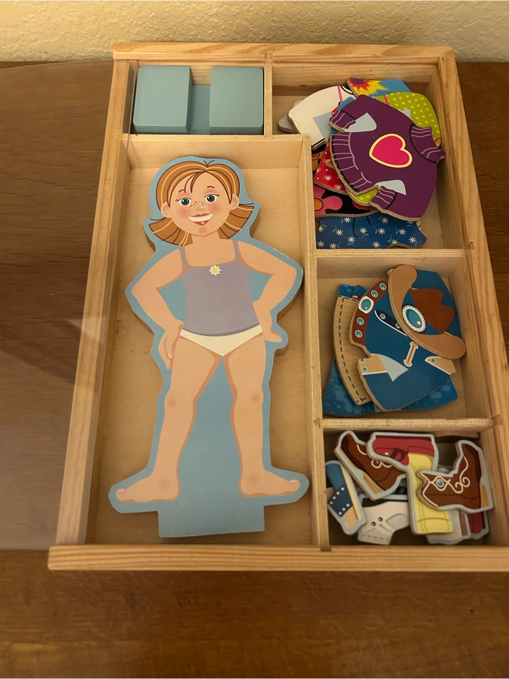 Melissa & Doug Magnetic Dress-Up Doll